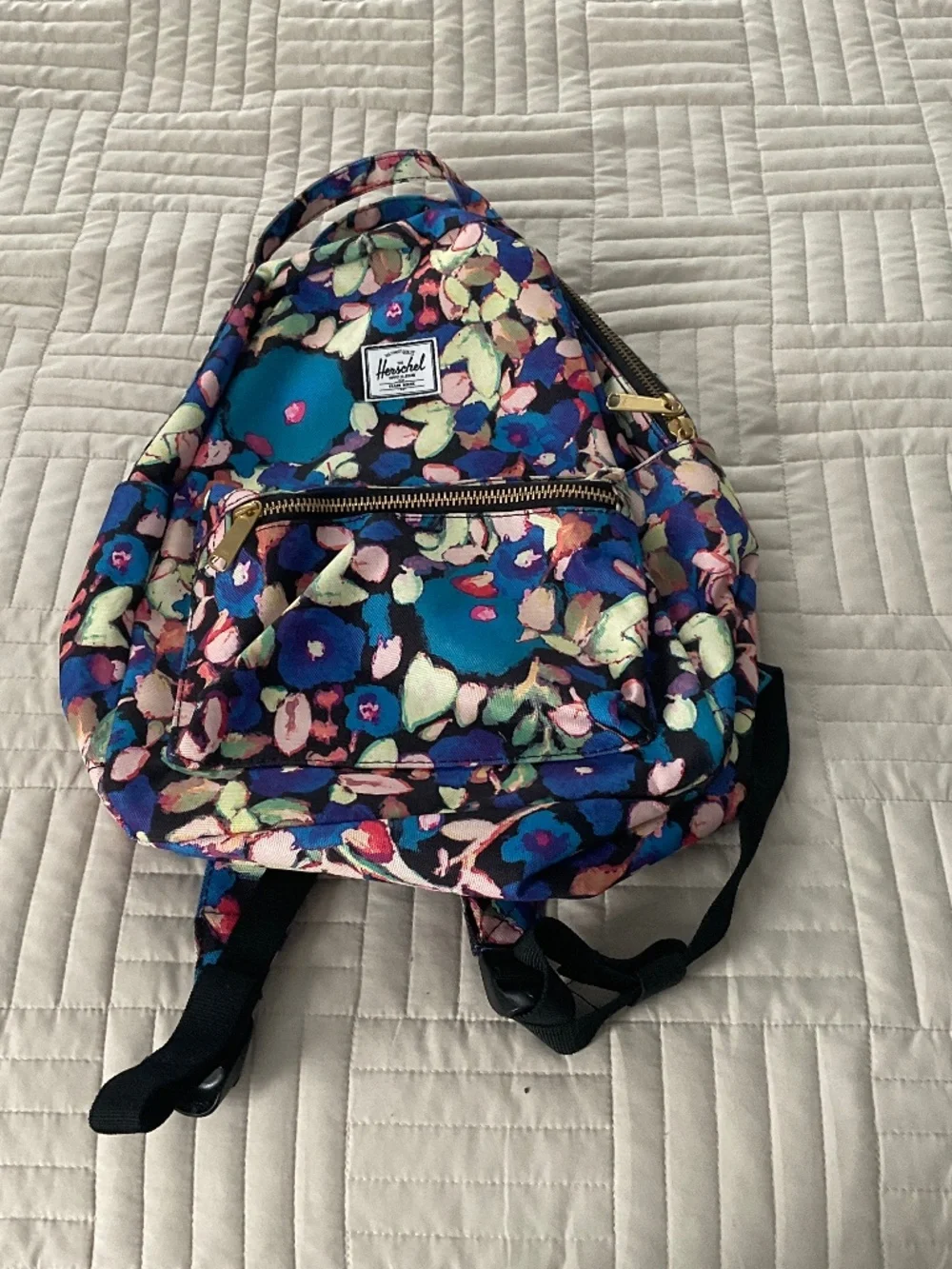 Herschel floral backpack